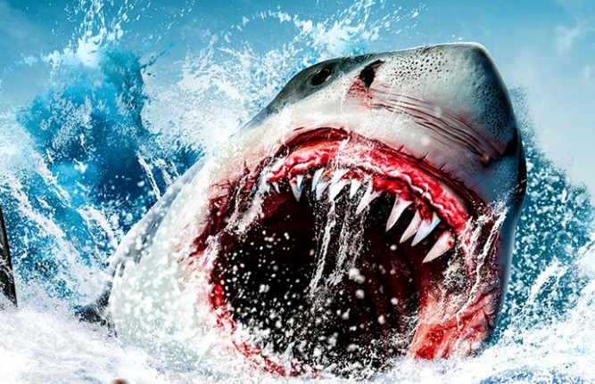巨燃爆爽惊悚电影《大白鲨之夺命鲨口》8.26开启今夏降暑视听！