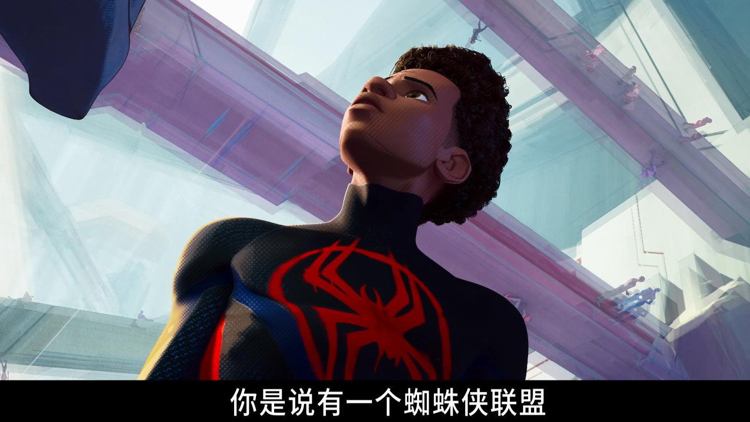 《蜘蛛侠：纵横宇宙》发布新中字预告，蛛侠联动毒液宇宙