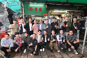 动作电影《爆裂点》曝光一组香港街头实景拍摄现场照