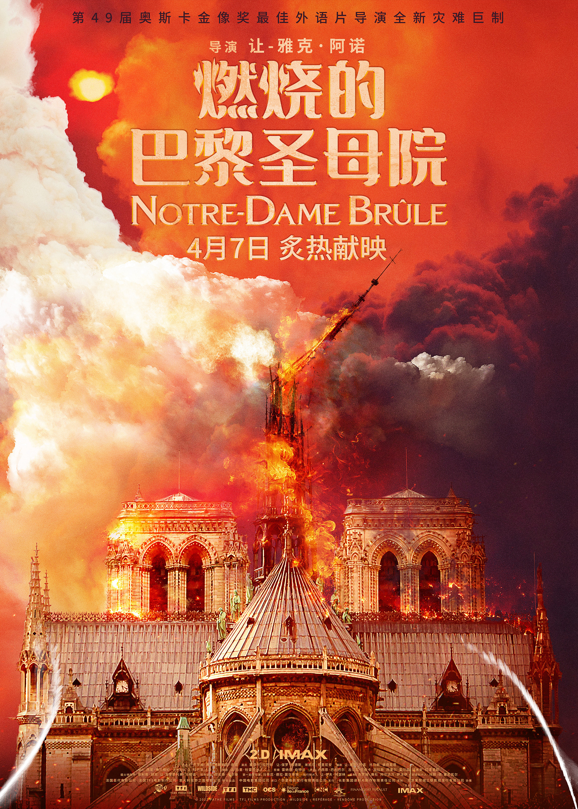 燃烧的巴黎圣母院 - Notre-Dame On Fire